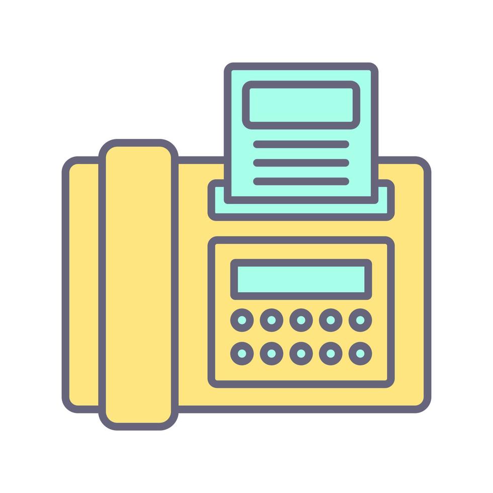 Fax Vector Icon