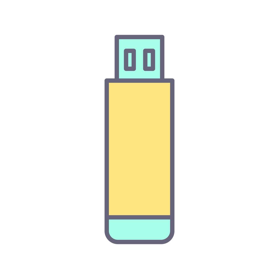 USB Drive Vector Icon