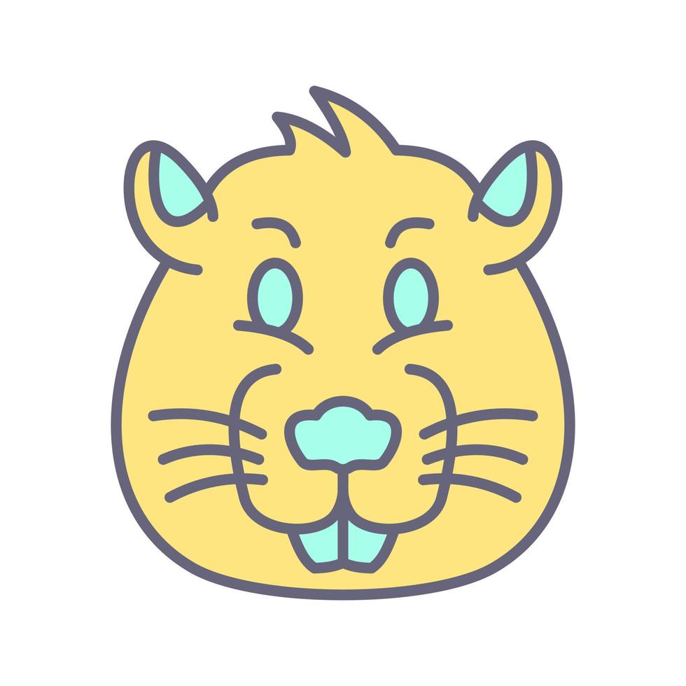 Beaver Vector Icon