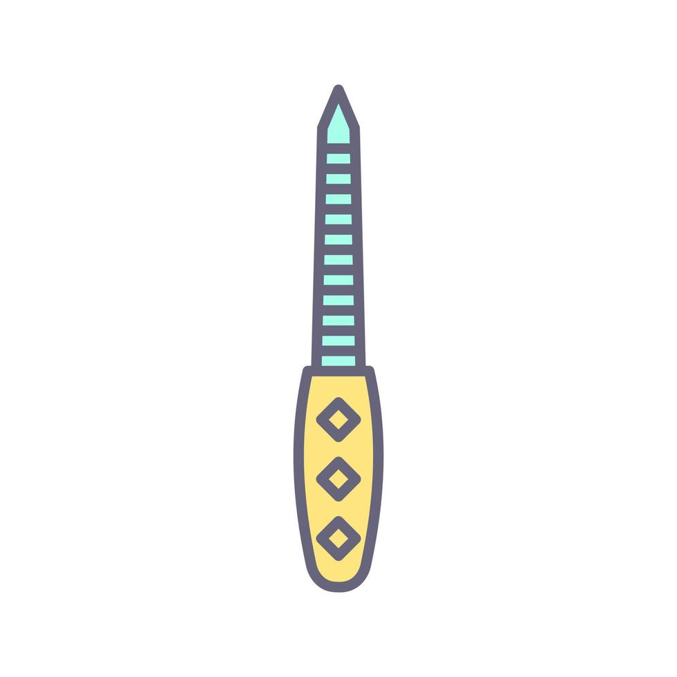 Nail File Vector Icon