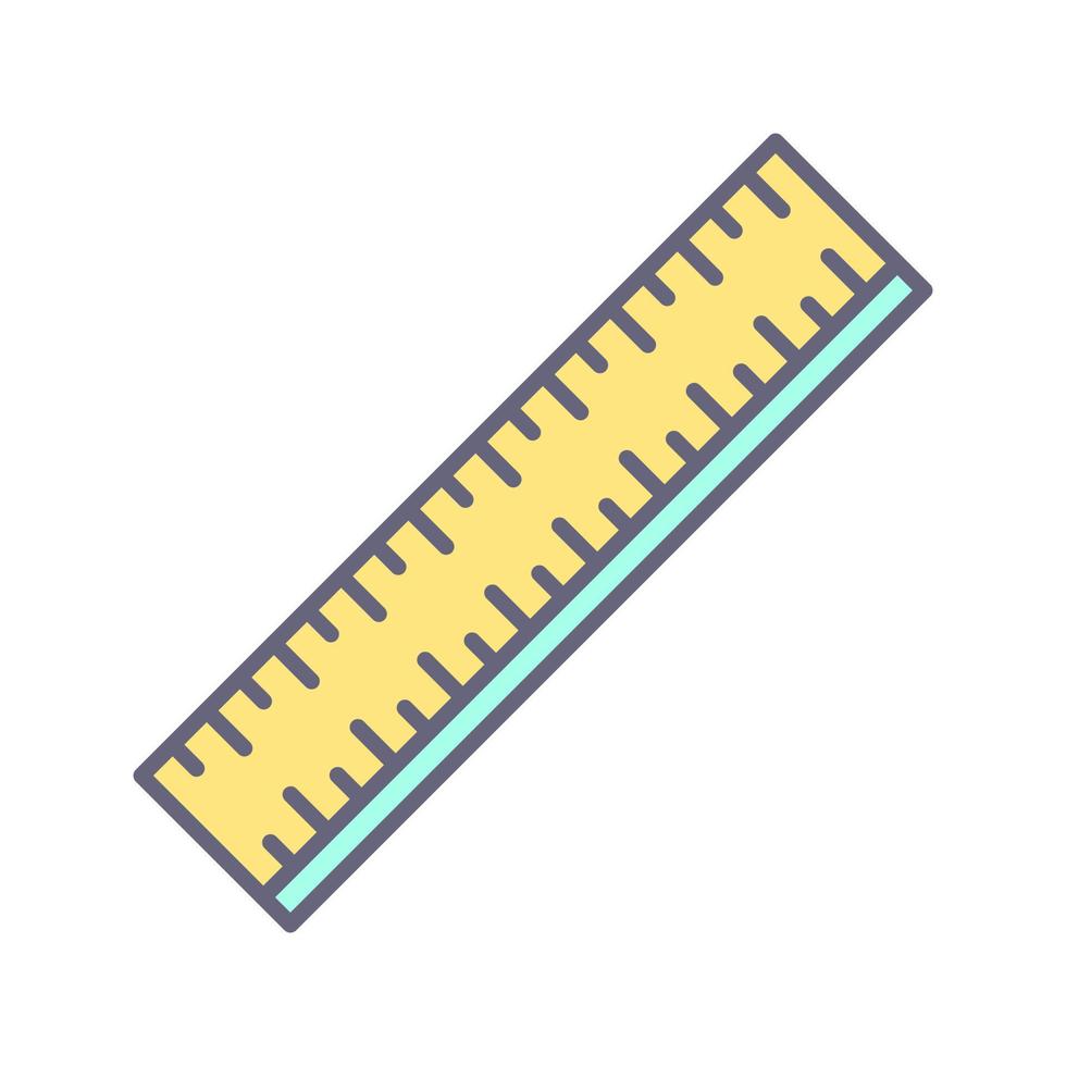 Ruler Vector Icon