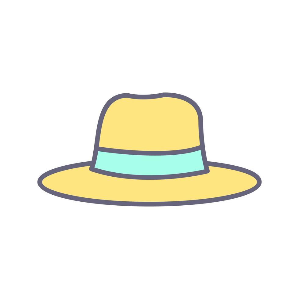 Women's Hat Vector Icon