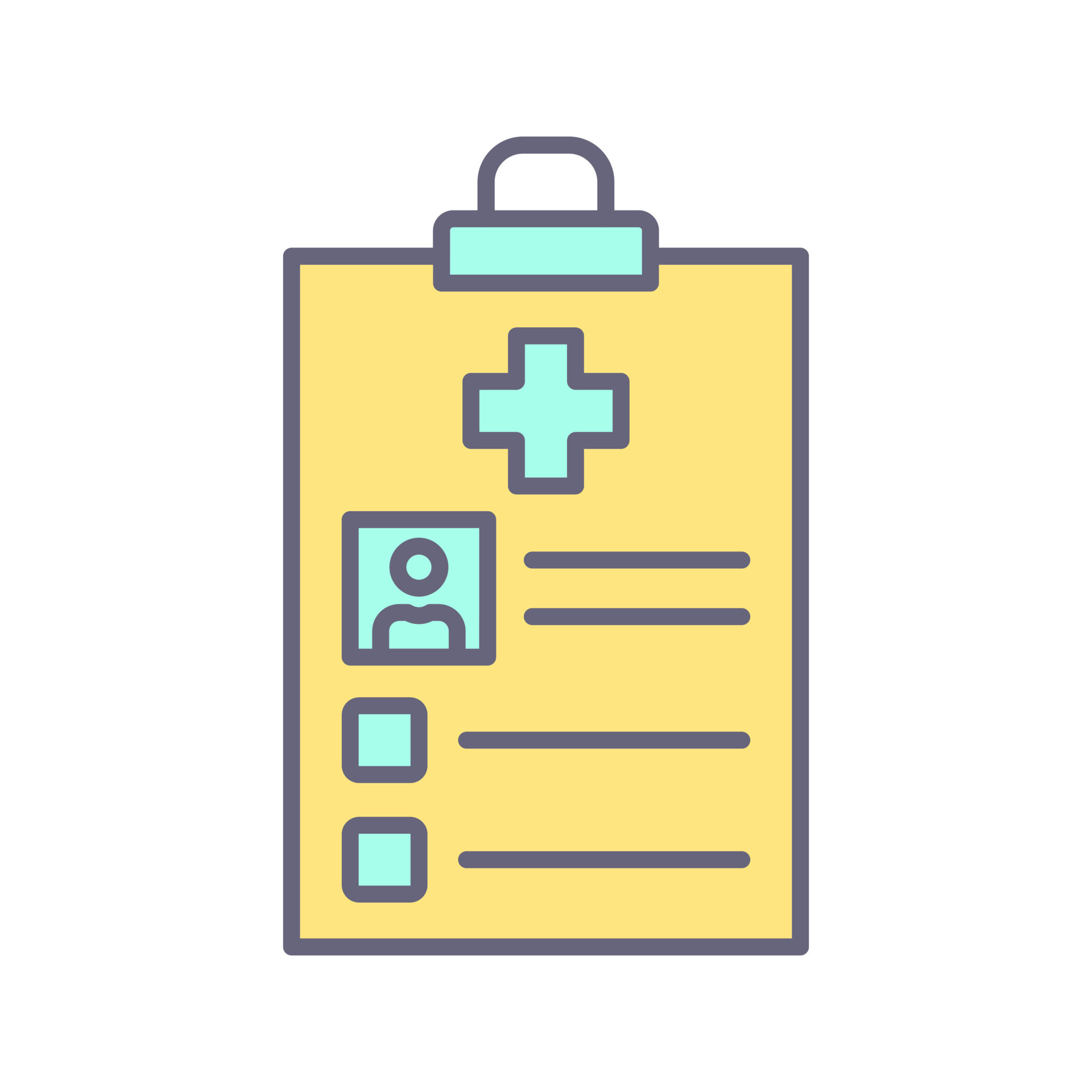 Medical Record Vector Icon 18898154 Vector Art at Vecteezy