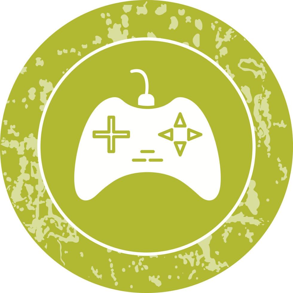 icono de vector de consola de juegos único