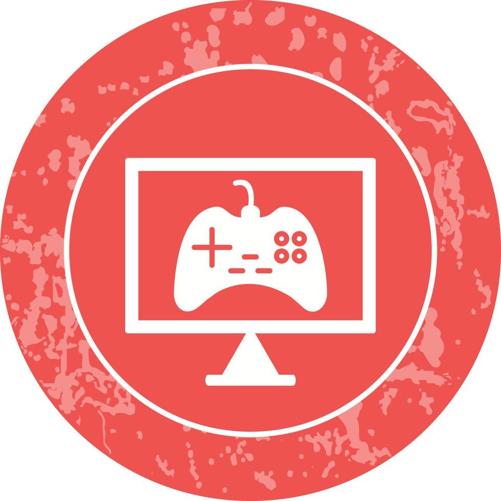 Unique Online Games Vector Icon