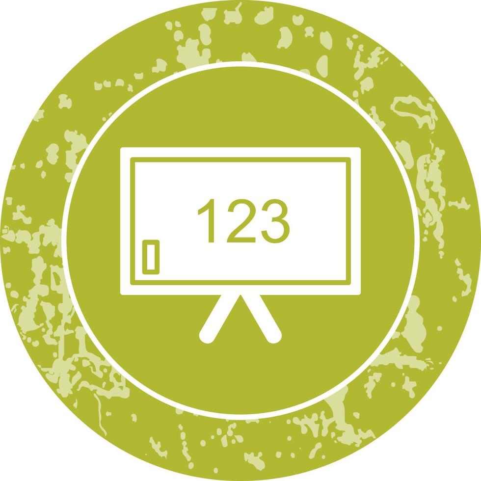 Unique Classroom Board Vector Icon