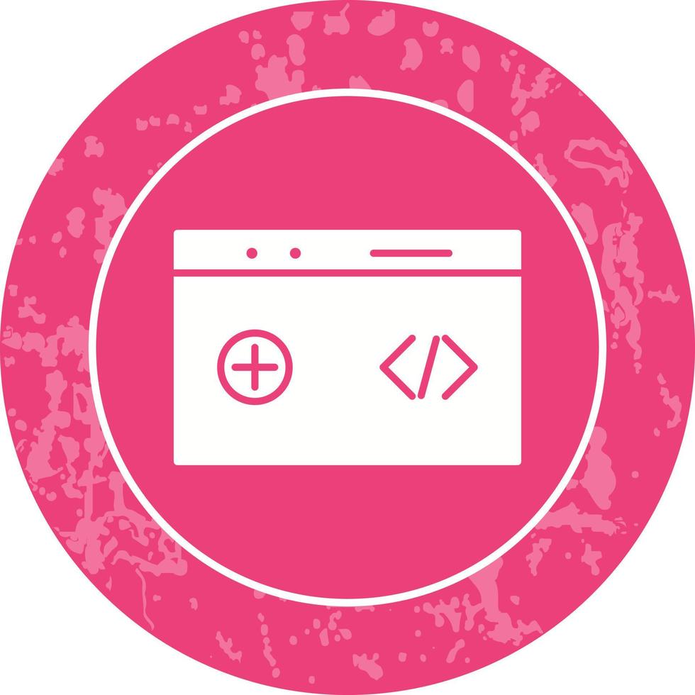 Unique Clean Code Vector Icon