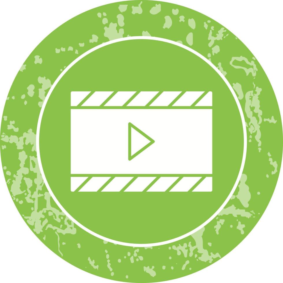 Unique Video and Animation Vector Icon