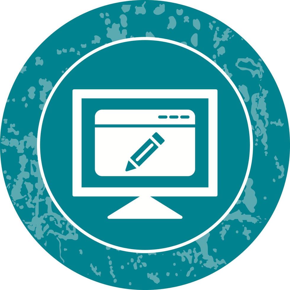 Edit Webpage Vector Icon