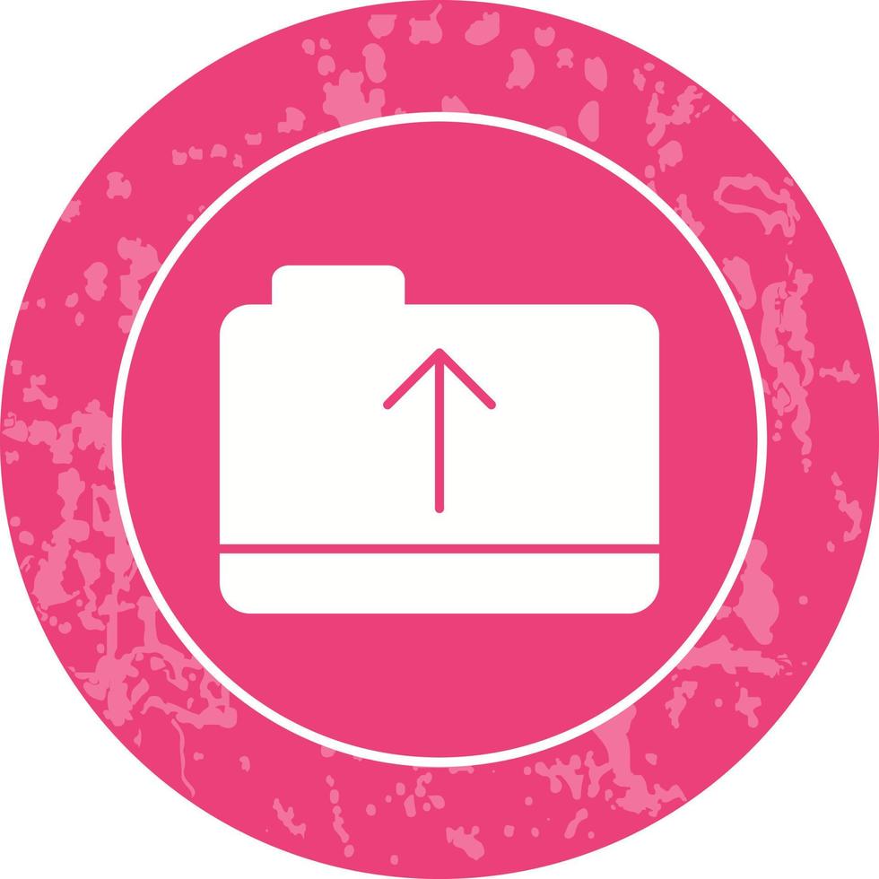 Unique Folder Vector Icon