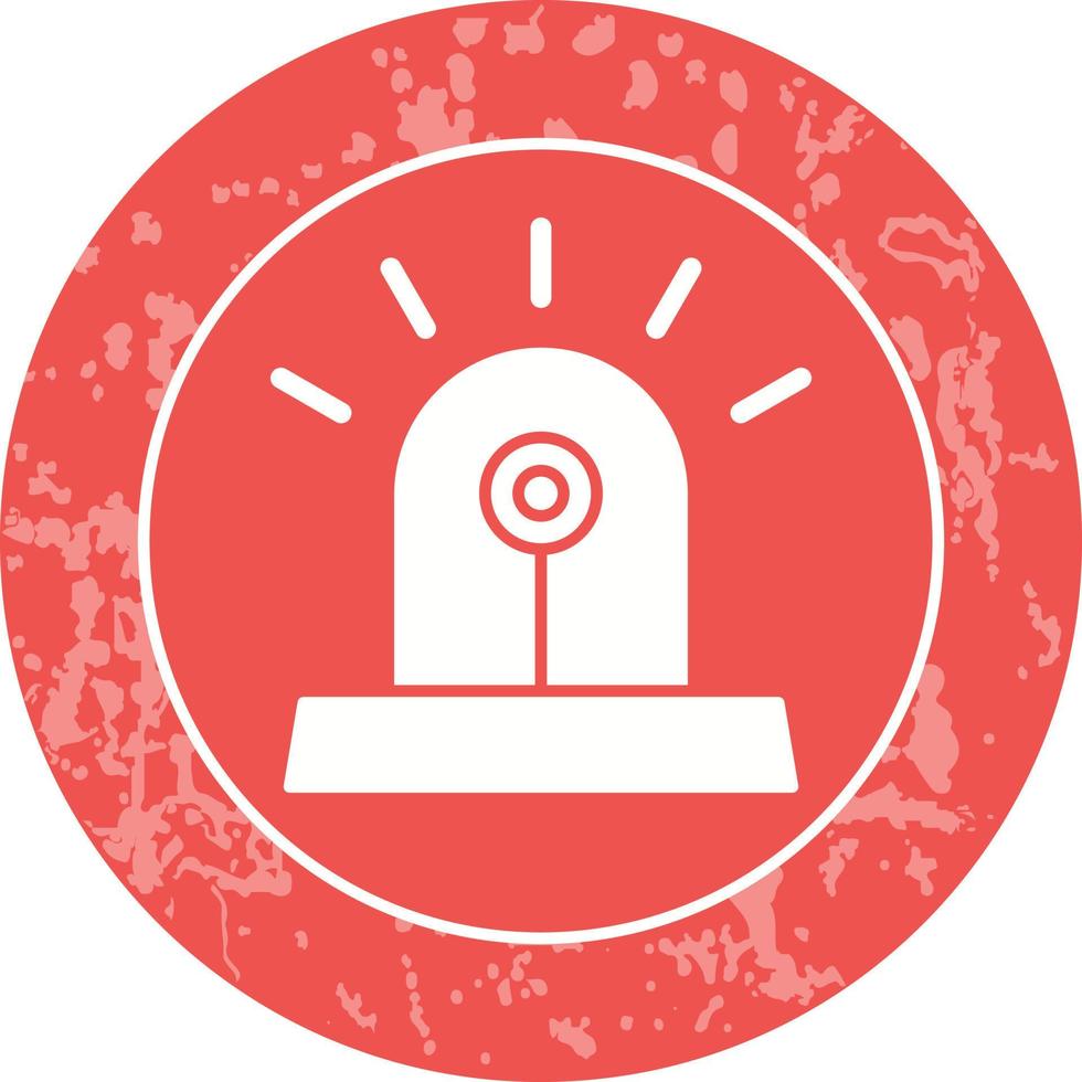 Unique Siren Vector Icon