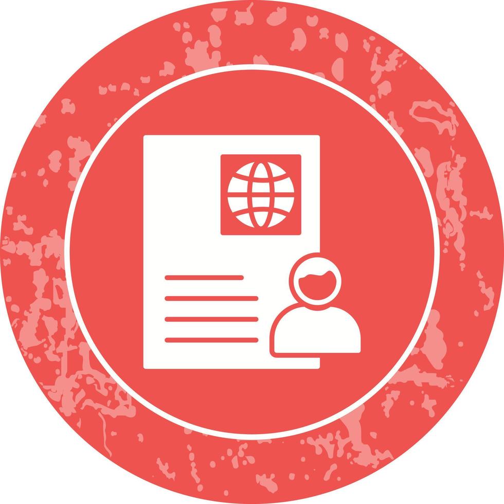Global Profile Vector Icon
