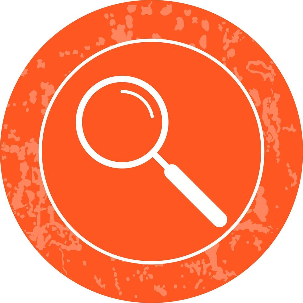 Unique Search Vector Icon