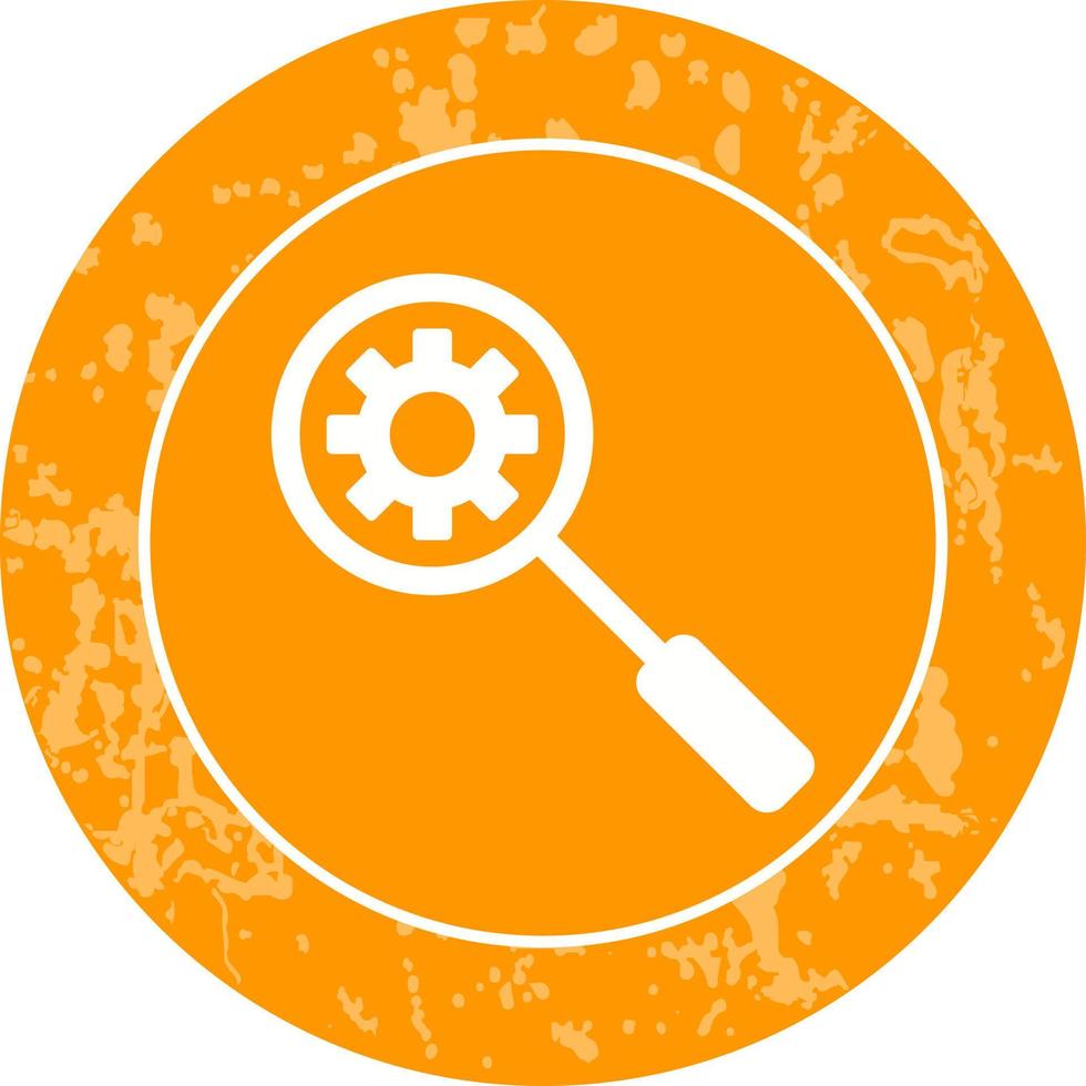 Unique Search Engine Optimizati Vector Icon