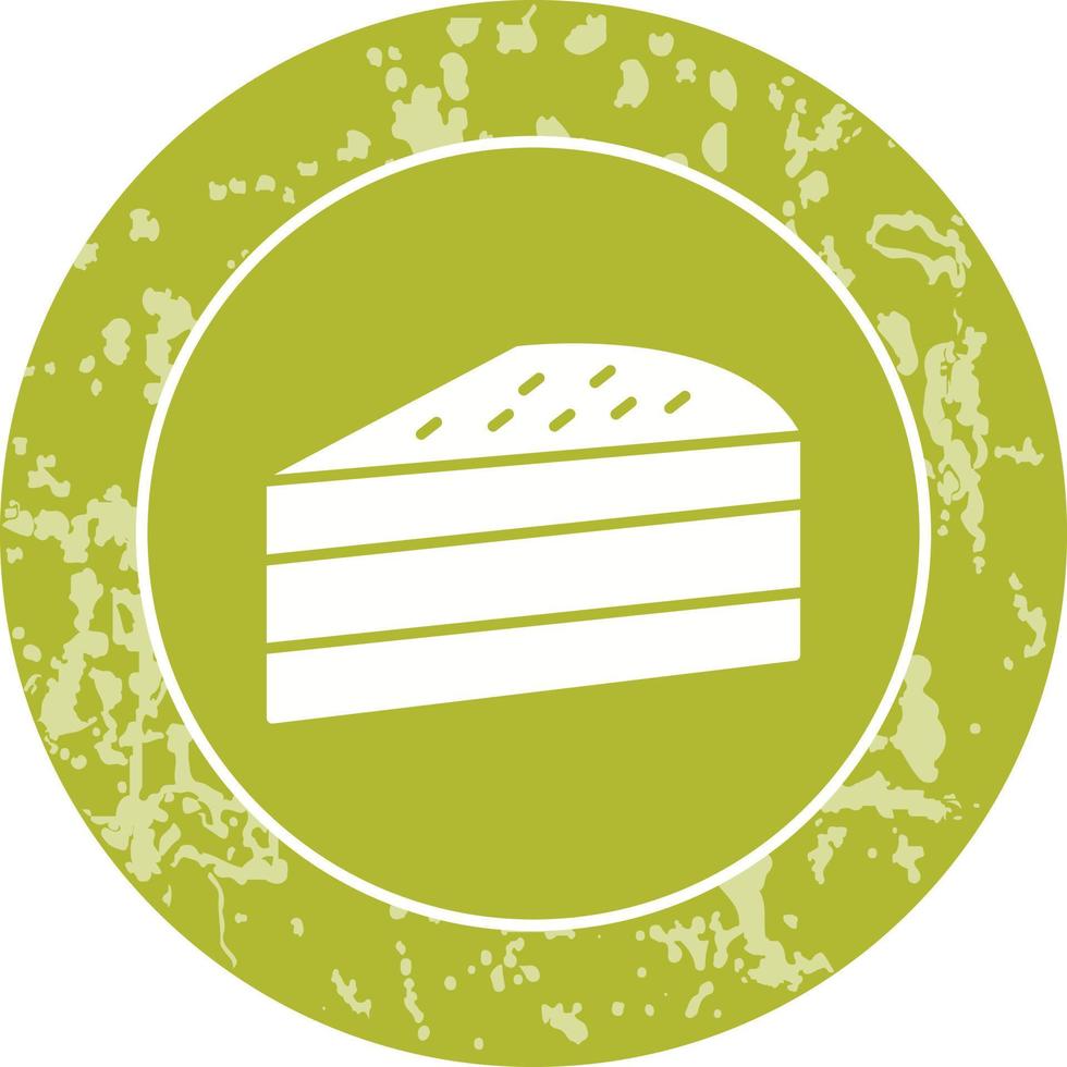 Cake Slice Vector Icon