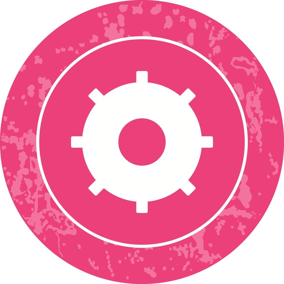 Unique Settings Vector Icon