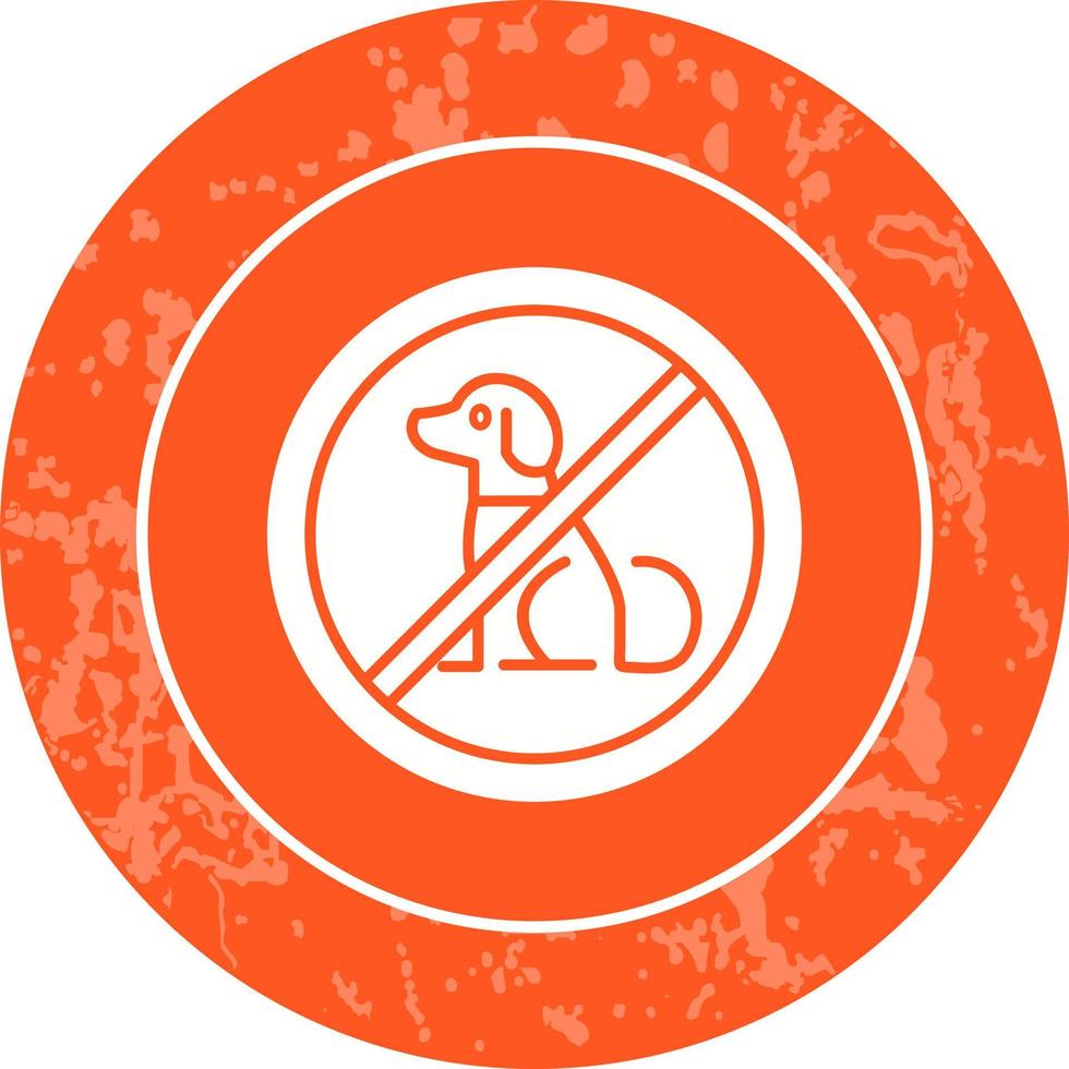 No Pets Vector Icon