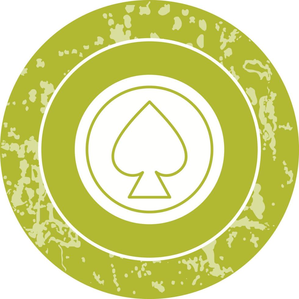 Unique Spade Vector Icon