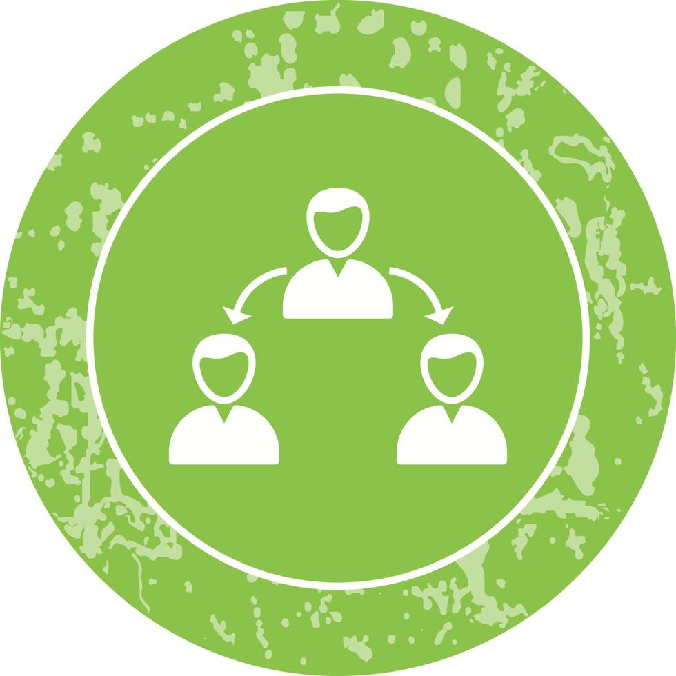 Unique Connected Users Vector Icon