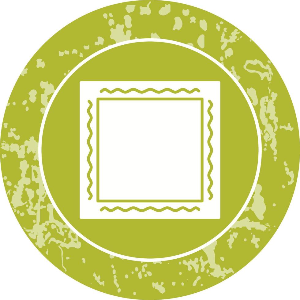 Unique Frame Vector Icon