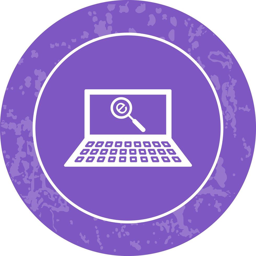 Unique Find on Internet Vector Icon