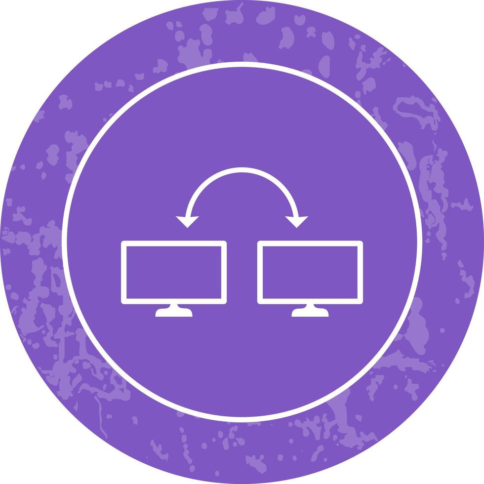 Unique Connected Systems Vector Icon
