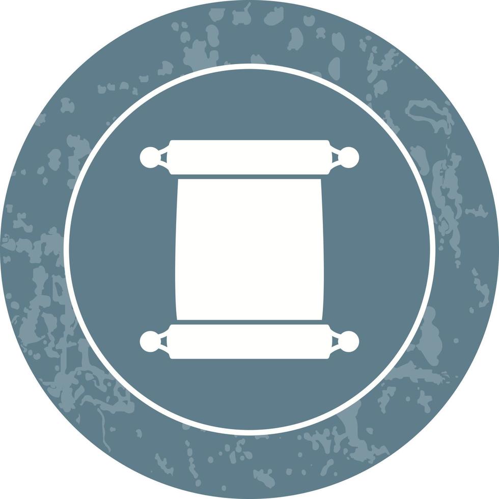 Scroll of Paper Vector Icon