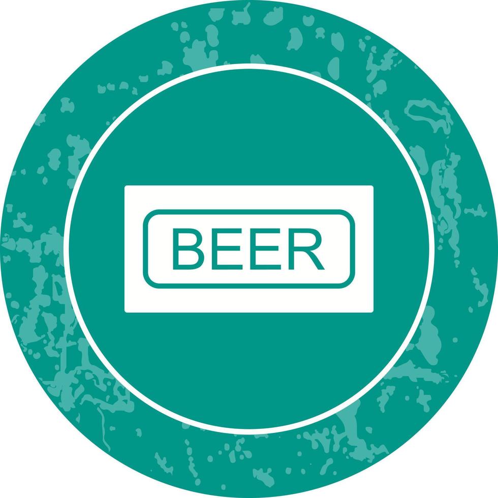 Beer Sign Vector Icon