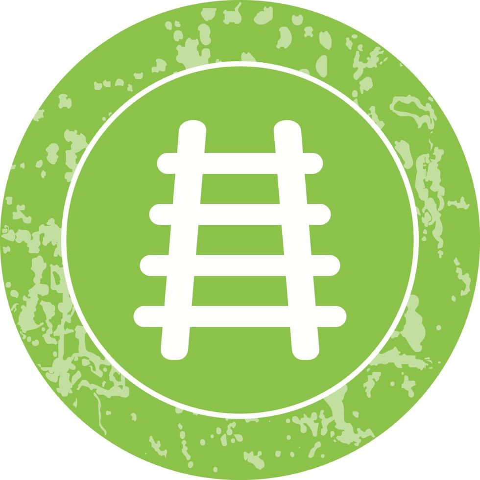 Train Tracks Vector Icon