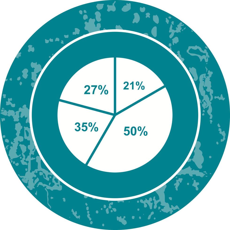 Pie Chart Vector Icon