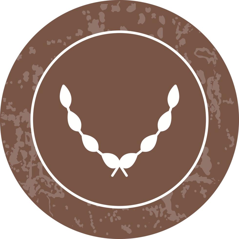 Leaves Wreath Vector Icon