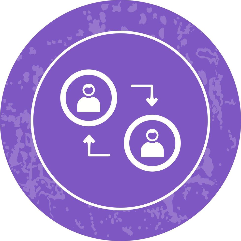 Connected Profiles Vector Icon