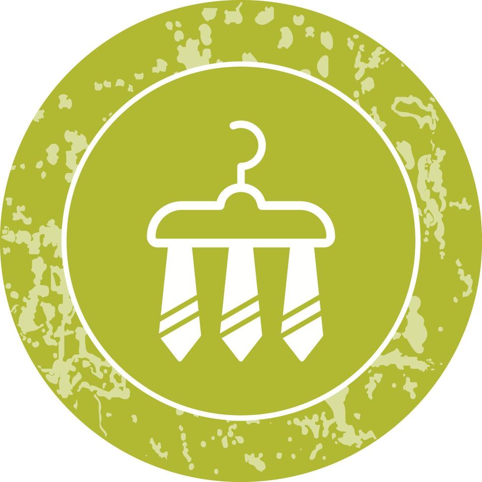 Three Ties Vector Icon