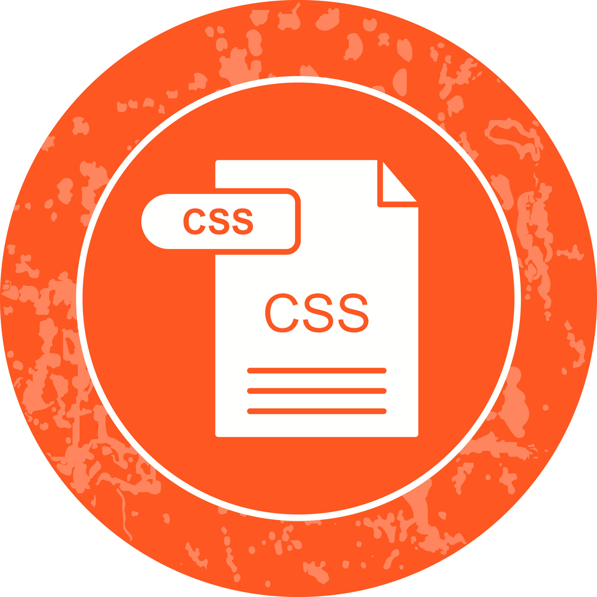 CSS Vector Icon 18899554 Vector Art at Vecteezy