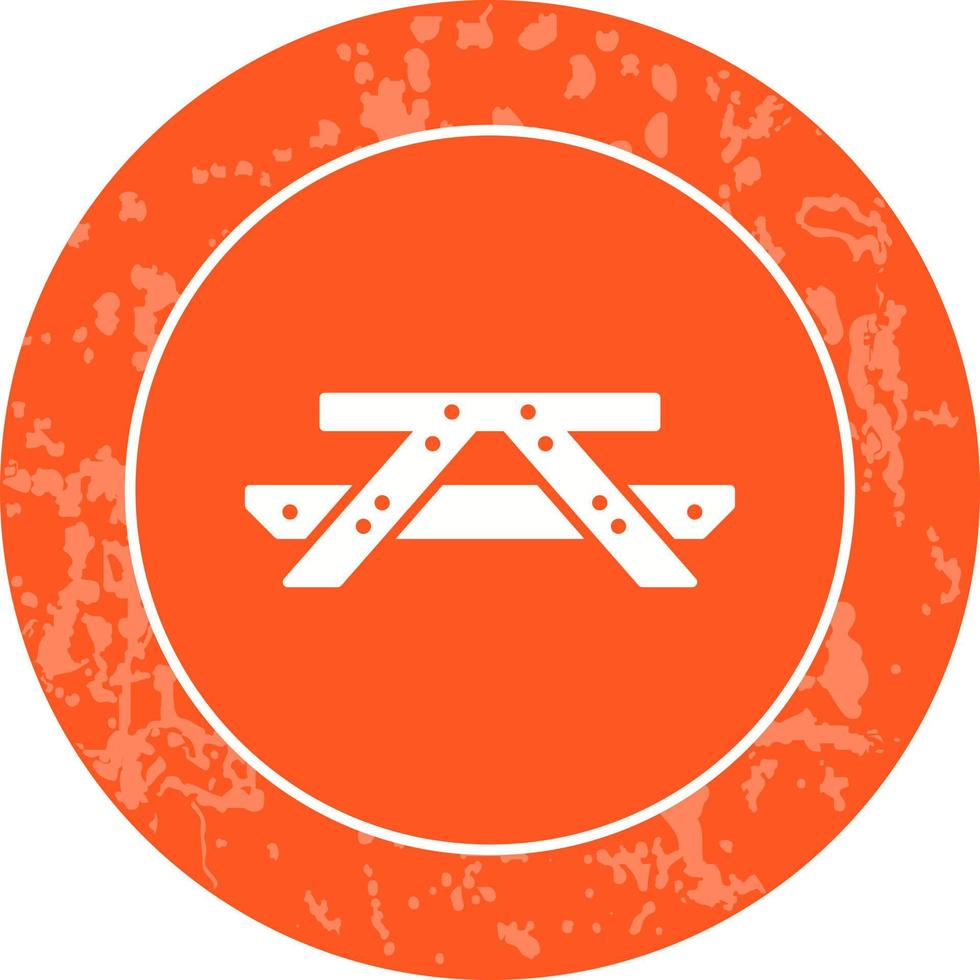 Picnic of Table Vector Icon