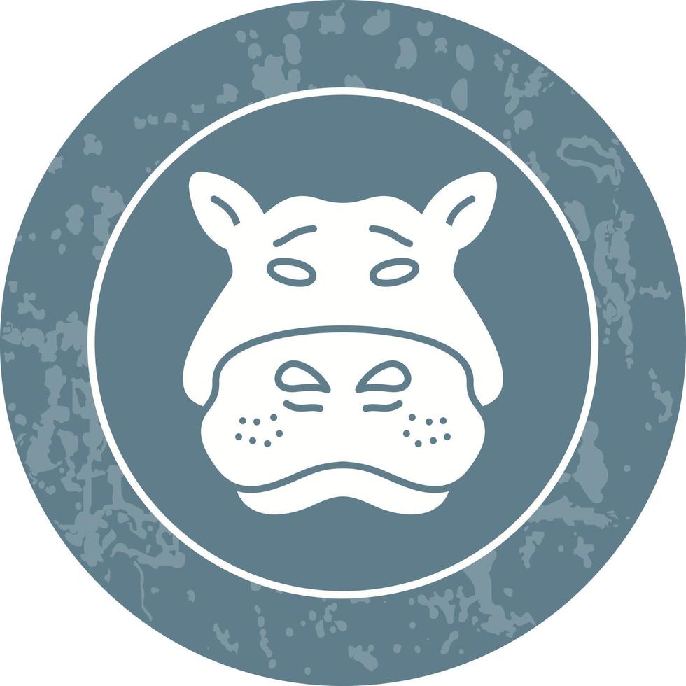 Hippo Vector Icon