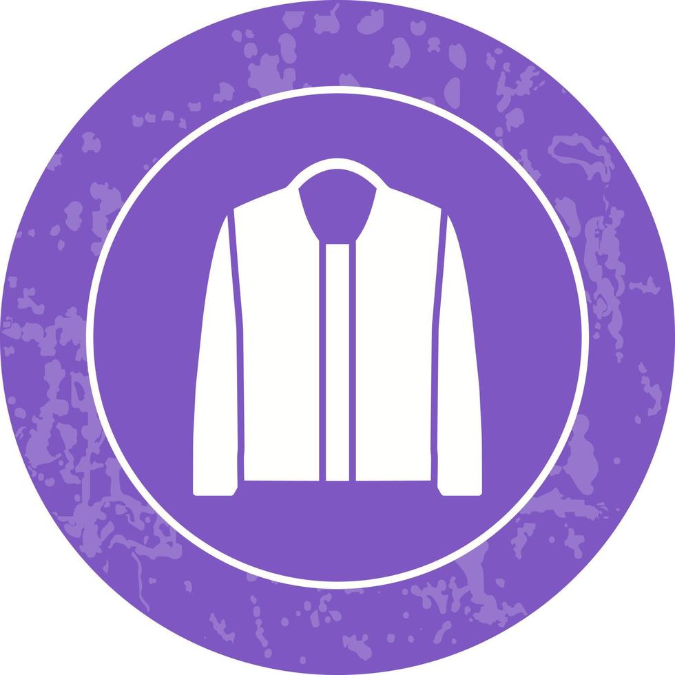 icono de vector de chaqueta