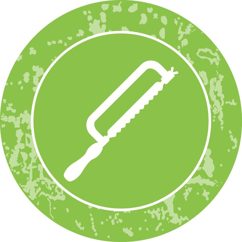 Hacksaw Vector Icon