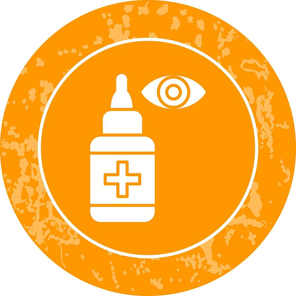 Eye Drop Vector Icon