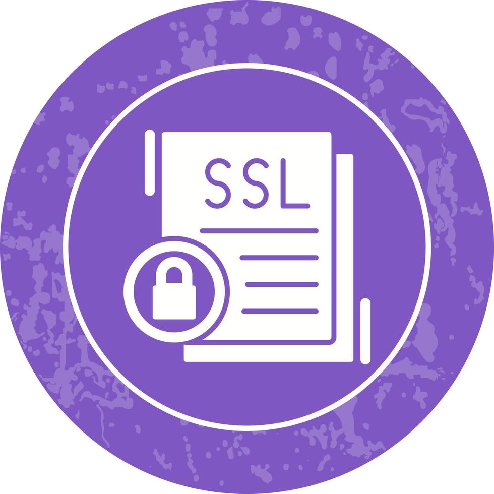 icono de vector de ssl