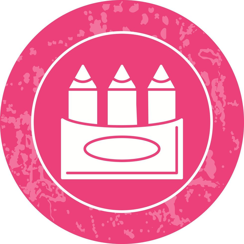 Crayons Vector Icon