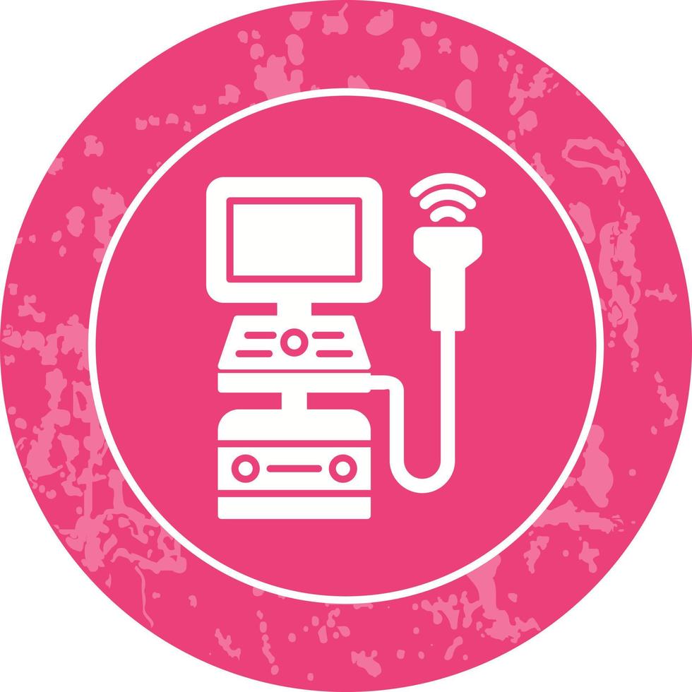 Ultrasound Machine Vector Icon