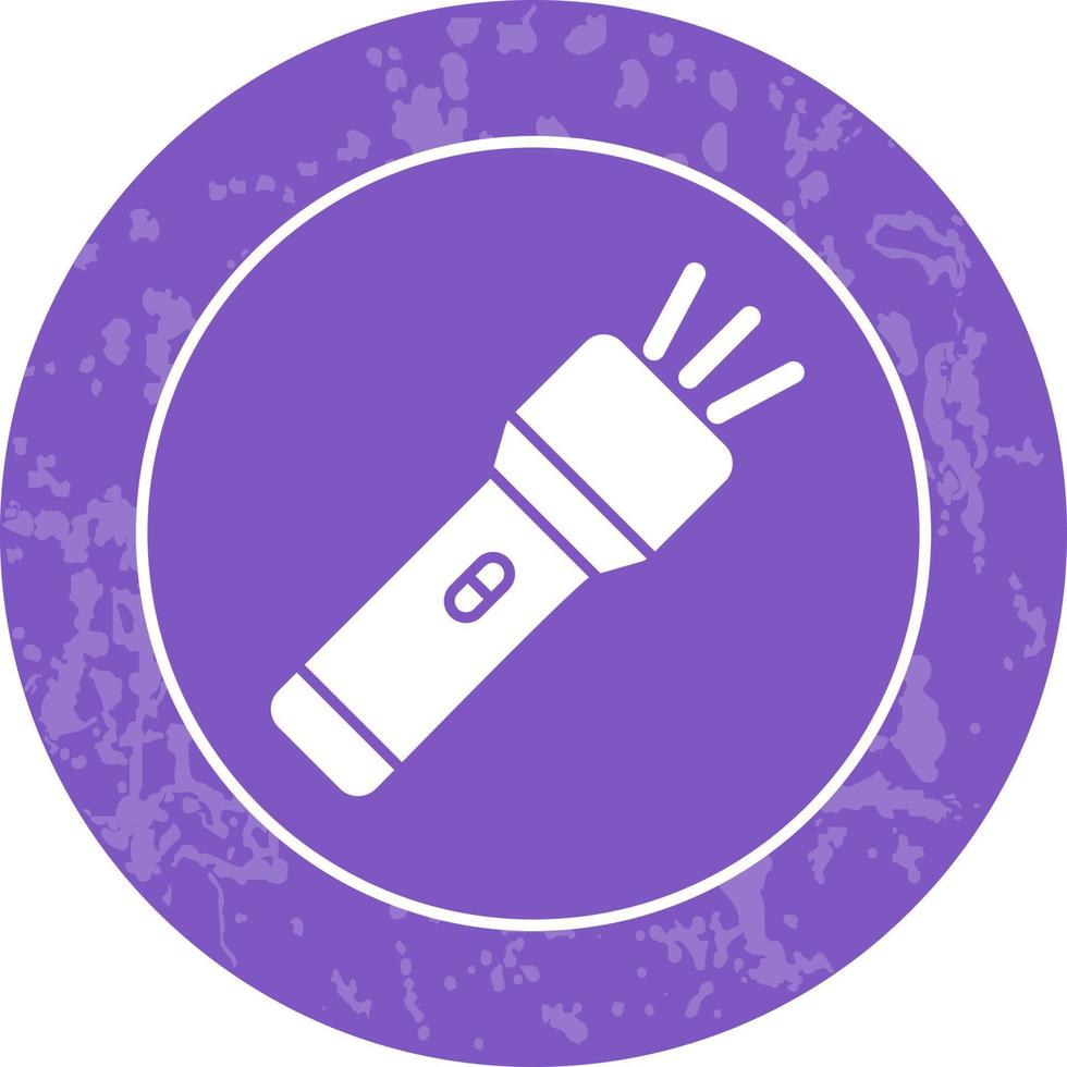 Flashlight Vector Icon