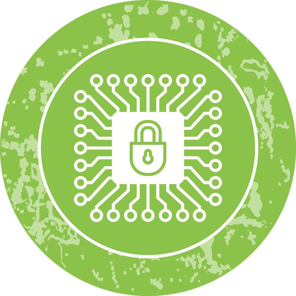 Cyber Protection Vector Icon