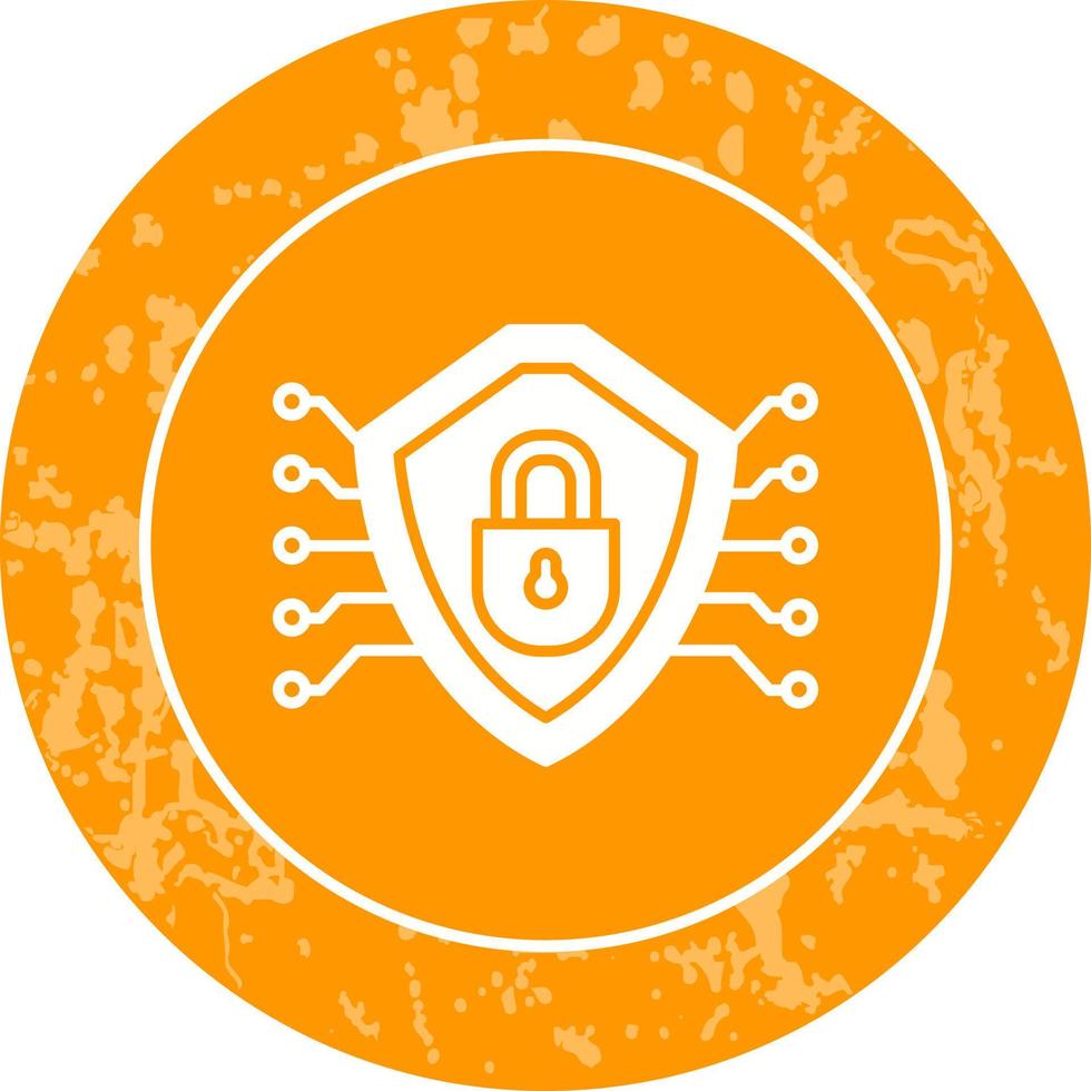 Cyber Security Vector Icon