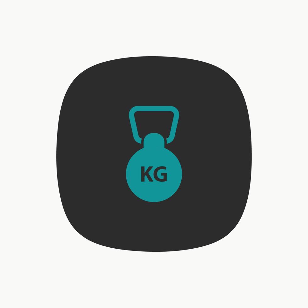 Weight kilogram icon graphic design vector illustration