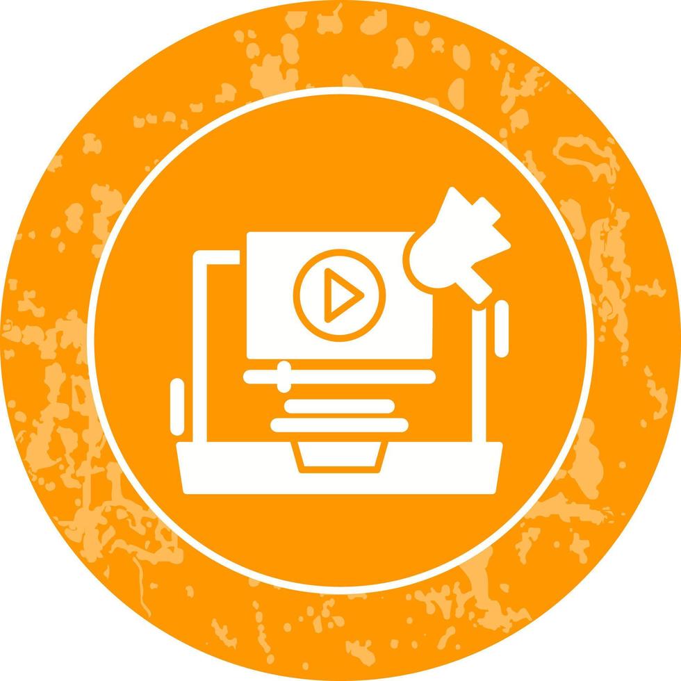 Video Marketing Vector Icon