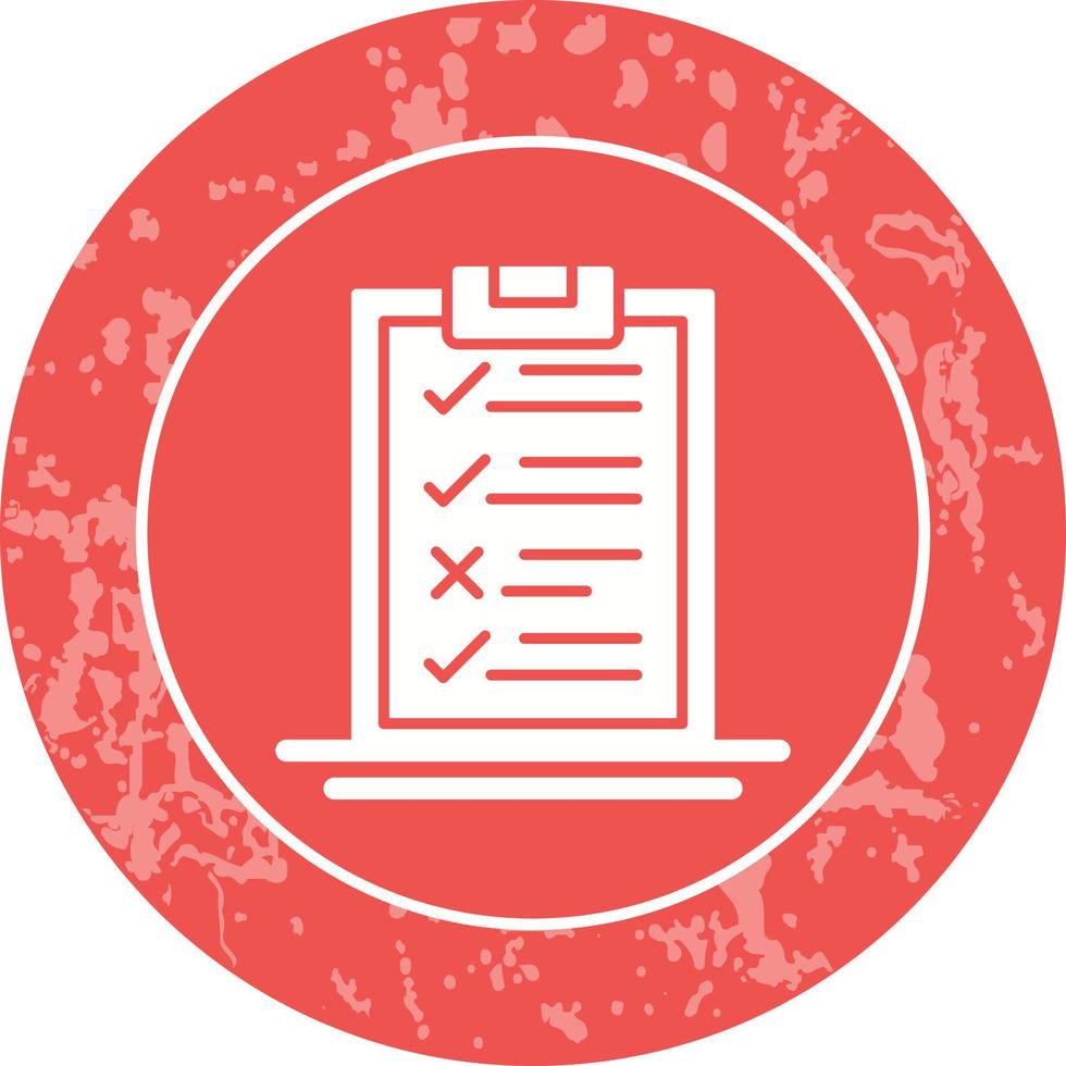 Delivery List Vector Icon