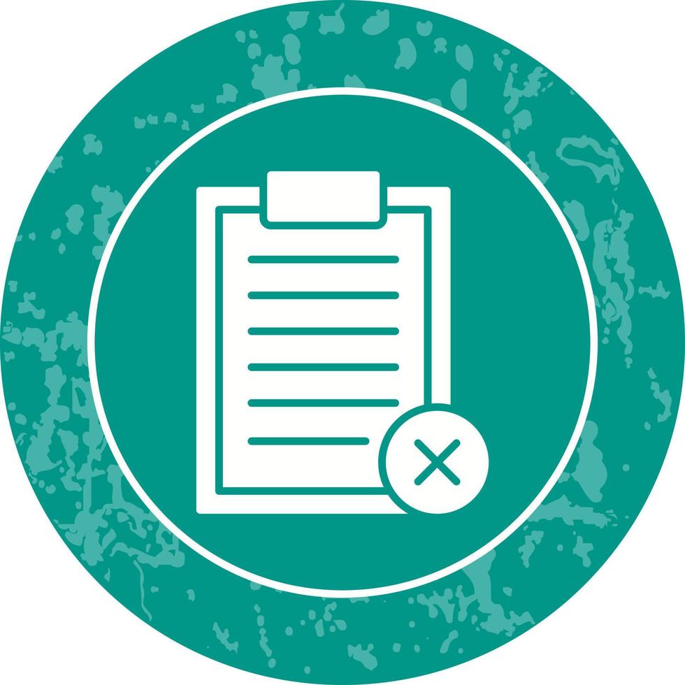 Rejected Vector Icon