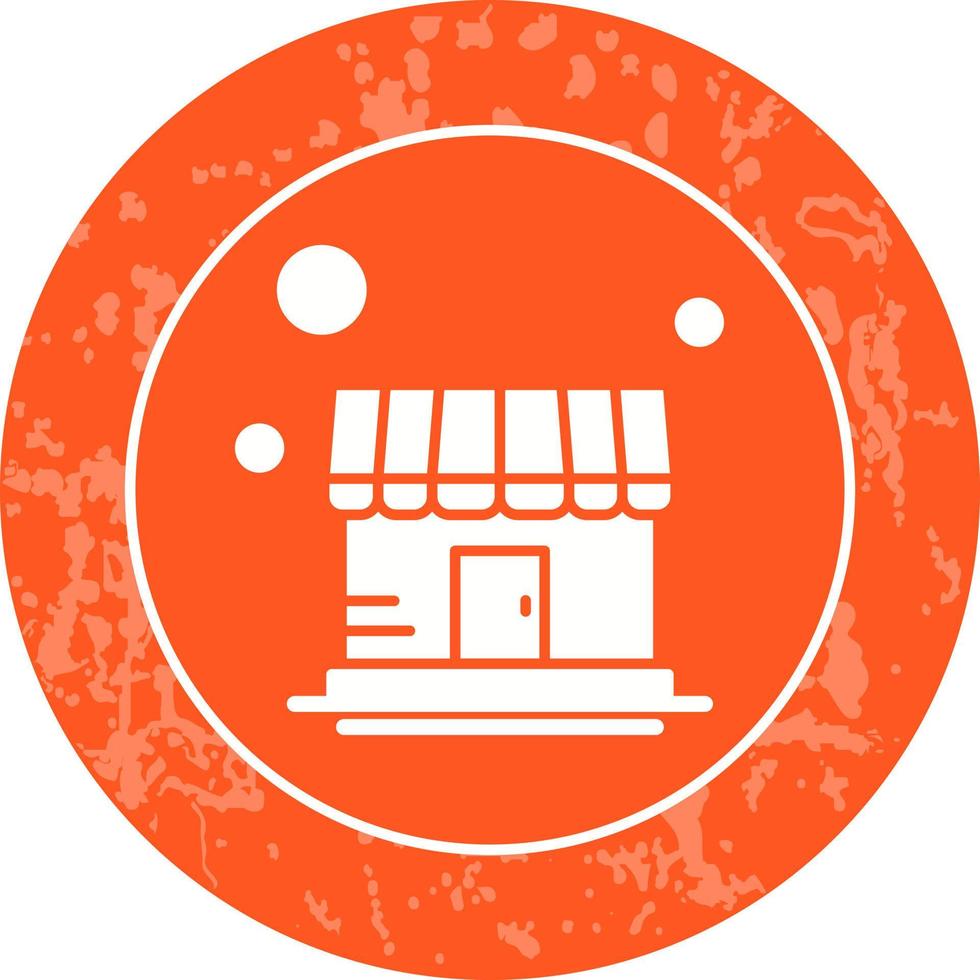 icono de vector de tienda